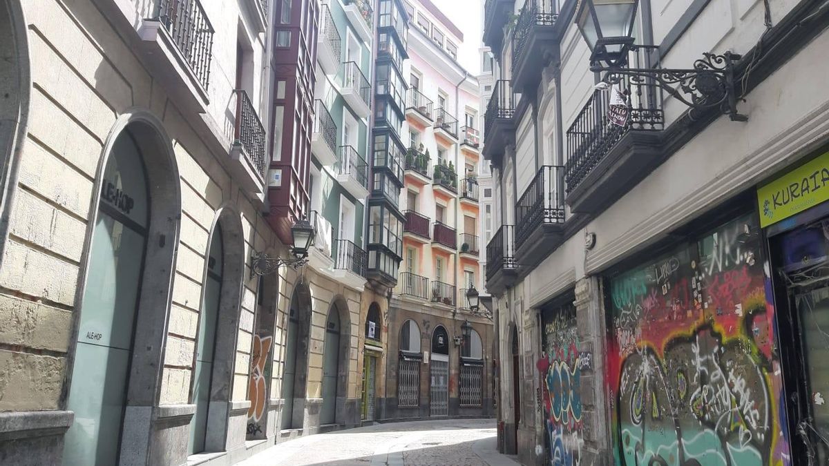 El casco viejo de Bilbao