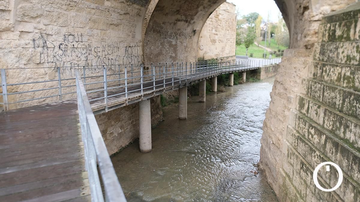 Así va el río Guadalquivir a su paso por Córdoba después de las últimas lluvias