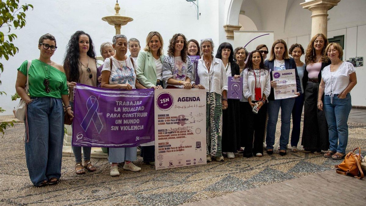 Diputación y Plataforma Cordobesa contra la Violencia a las Mujeres preparan las actividades por el 25N