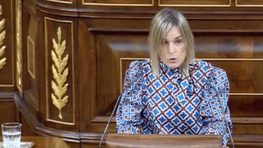 La portavoz económica del Grupo Vasco en el Congreso, Idoia Sagastizabal