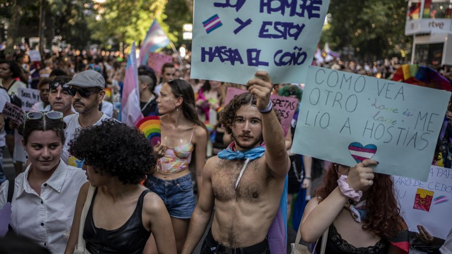 "Soy hombre y estoy hasta el coño"