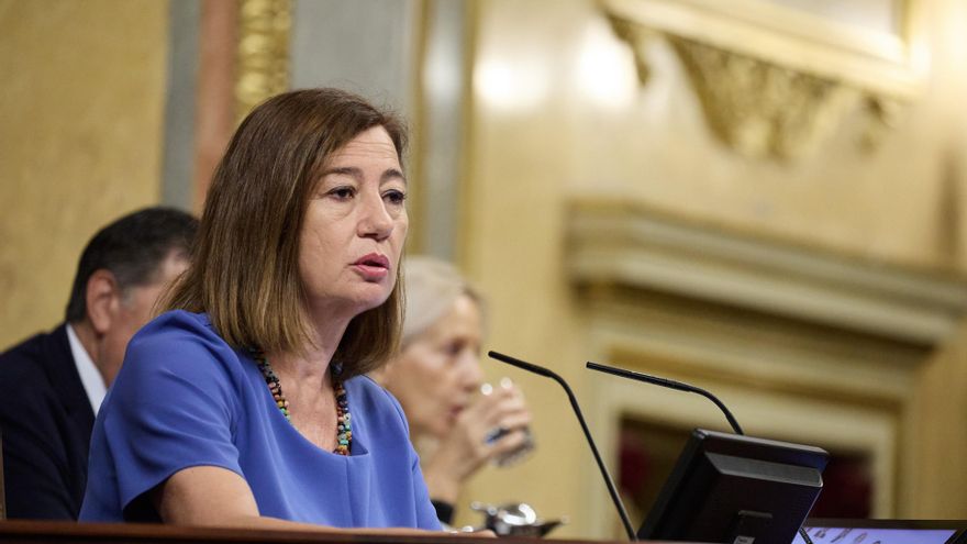 La presidenta del Congreso de los Diputados, Francina Armengol, durante un pleno en el Congreso de los Diputados, a 25 de junio de 2025, en Madrid (España).