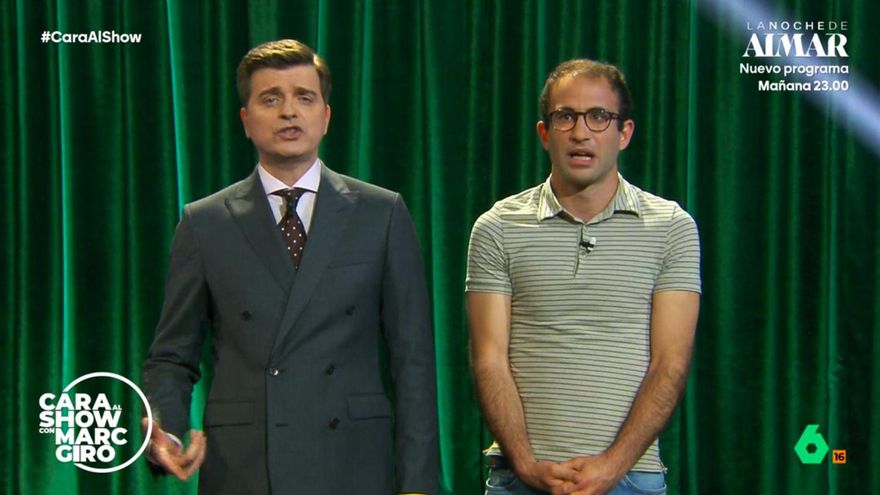 Marc Giró intentó en 'Cara al Show' "quitar la homosexualidad a un hombre a hostias" pero le convirtió en catalán