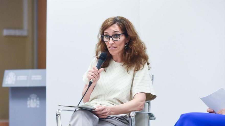La ministra de Sanidad, Mónica García.