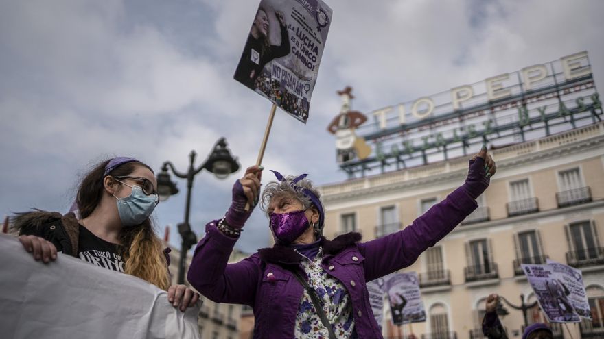 El movimiento feminista recuerda: "la lucha es el único camino" para hacer frente al patriarcado