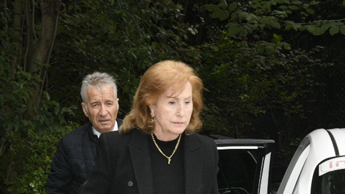 Celinda Sánchez, en 2023, tras el fallecimiento del magnate Fernández Tapias.