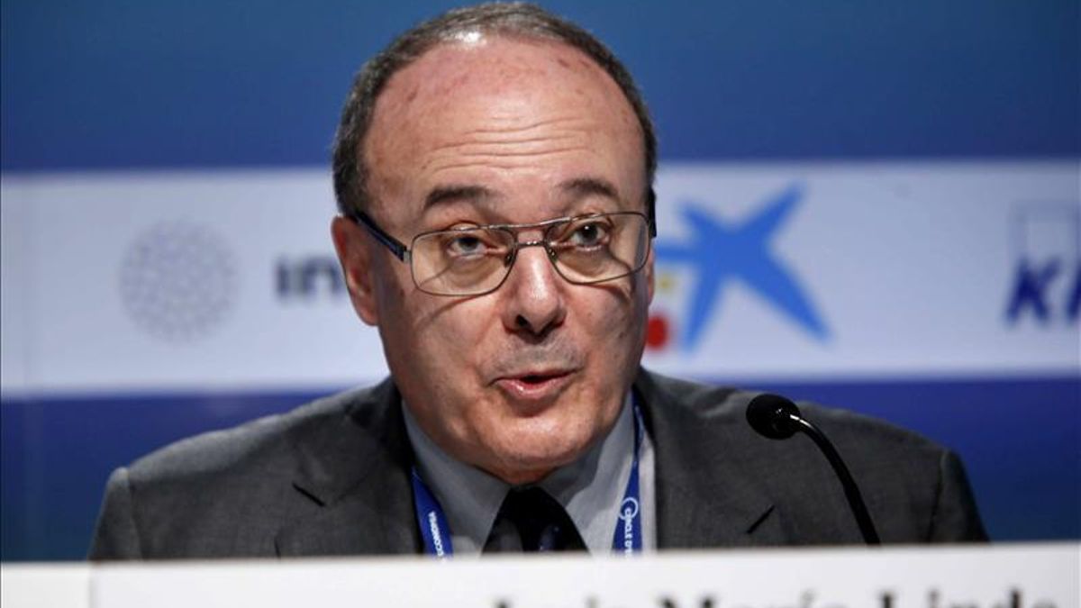 El gobernador del Banco de España, Luis Linde