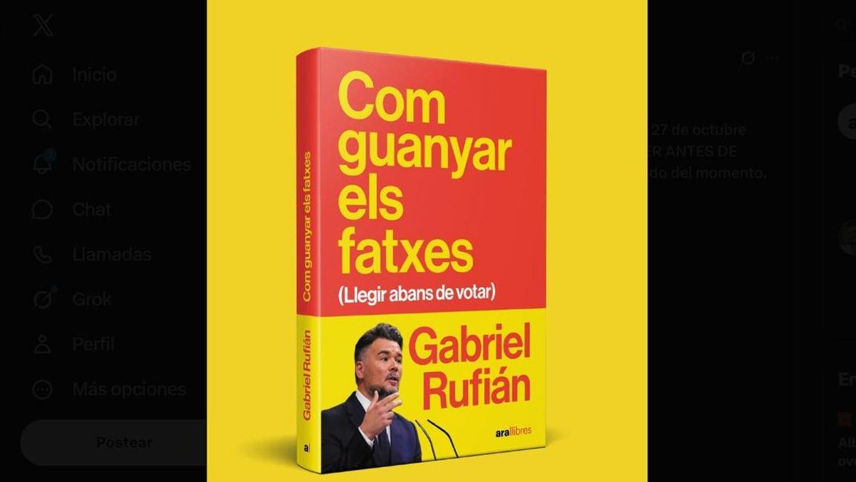 Rufián, contra los fachas y la izquierda que no sabe combatirlos