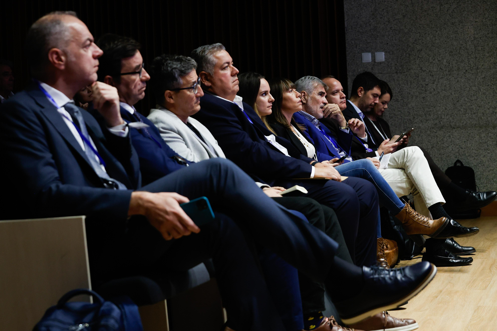 Parte de los participantes y asistentes al evento organizado por elDiario.es