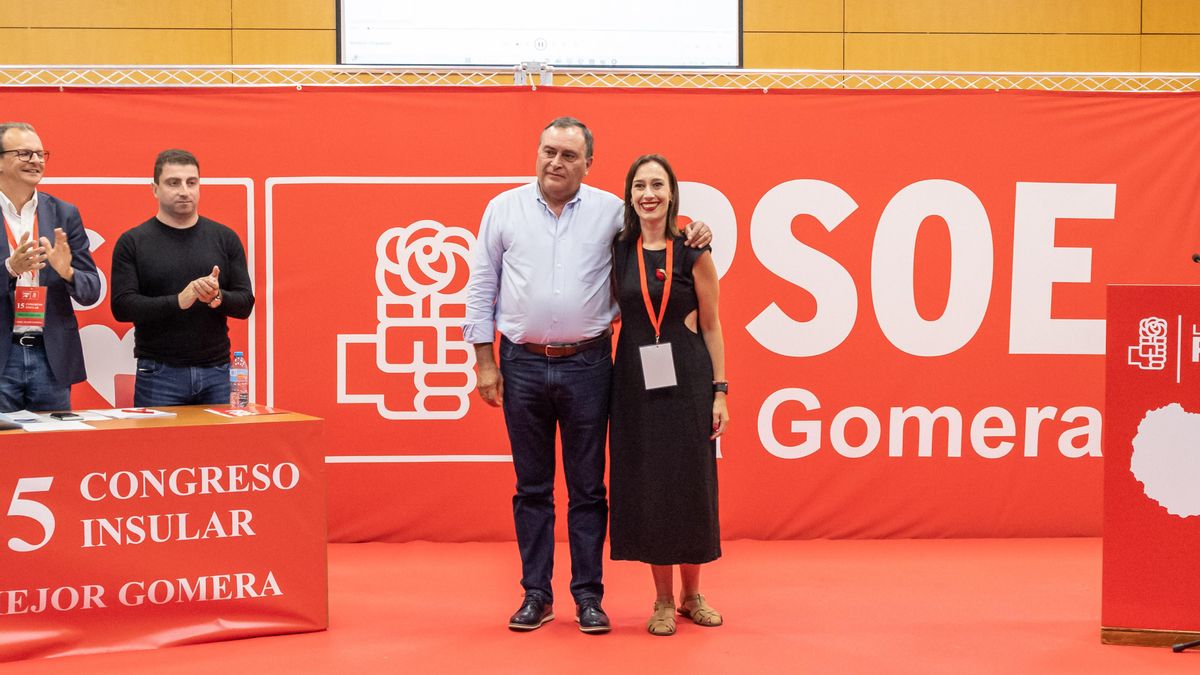 Manuel Ramón Plasencia junto a Nira Fierro.