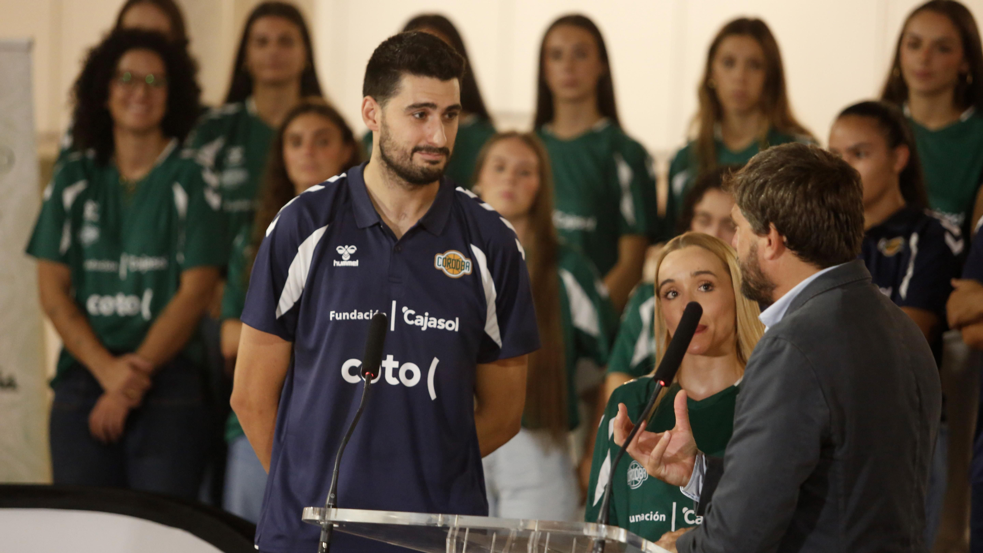 Presentación de los equipos del Cajasol Coto Córdoba CB