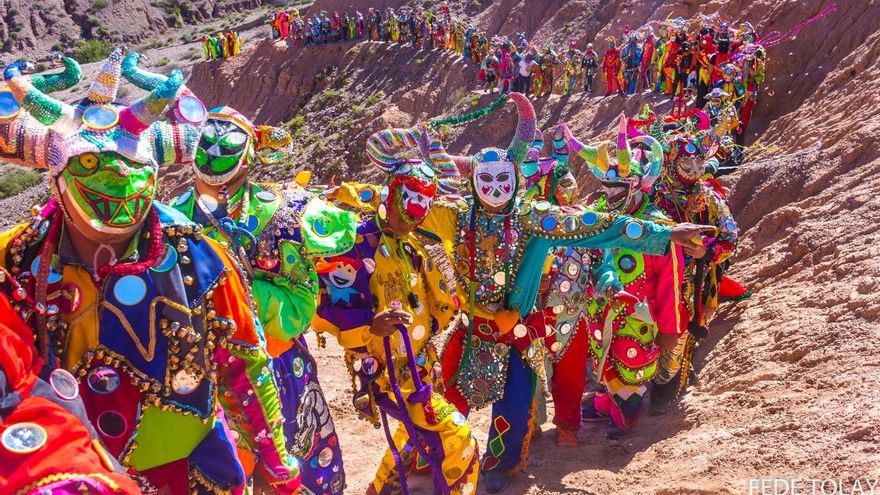 La diablada de la Quebrada de Humahuaca, Jujuy.