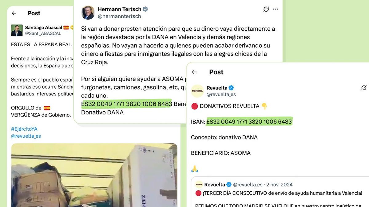 Líderes de Vox alentaron las donaciones solidarias a la cuenta de Revuelta denunciada por estafa