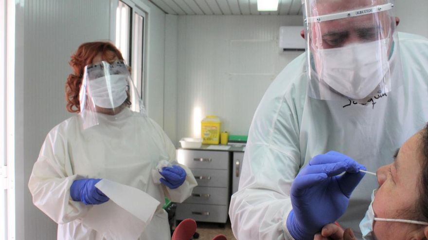 Pruebas de detección del coronavirus en Castilla-La Mancha