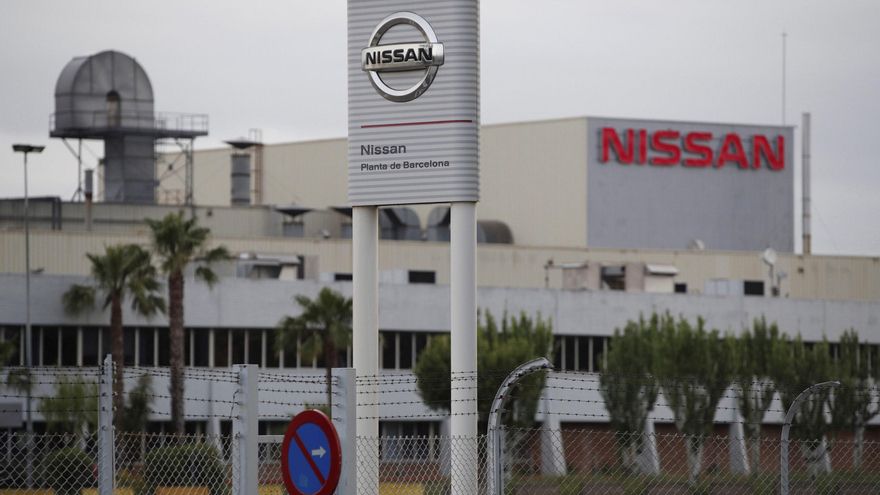 Vista exterior de la planta de Nissan en la zona franca de Barcelona. EFE/Alejandro García/Archivo