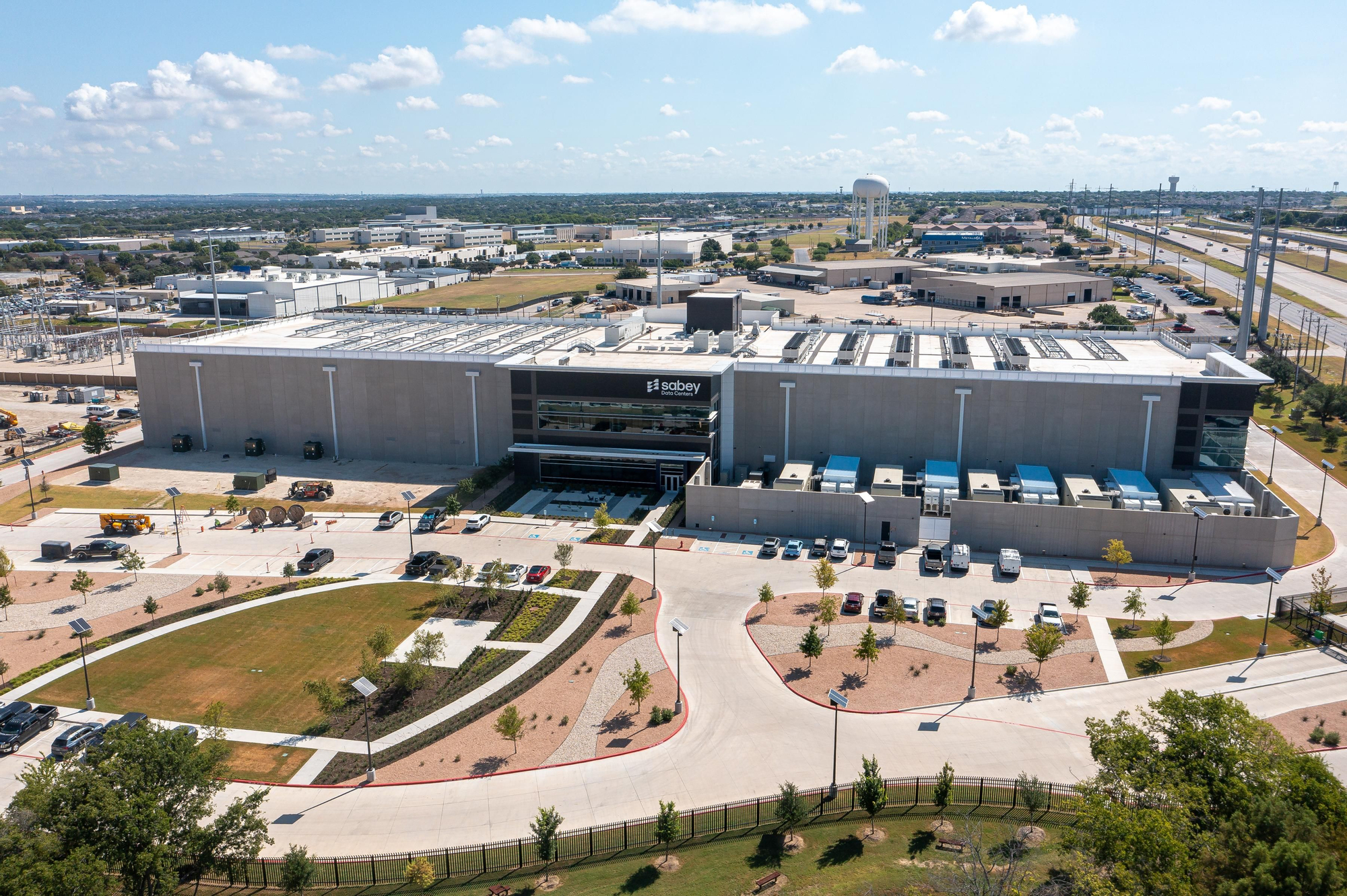 El centro de datos Sabey en Round Rock, Texas, el 11 de agosto de 2025.