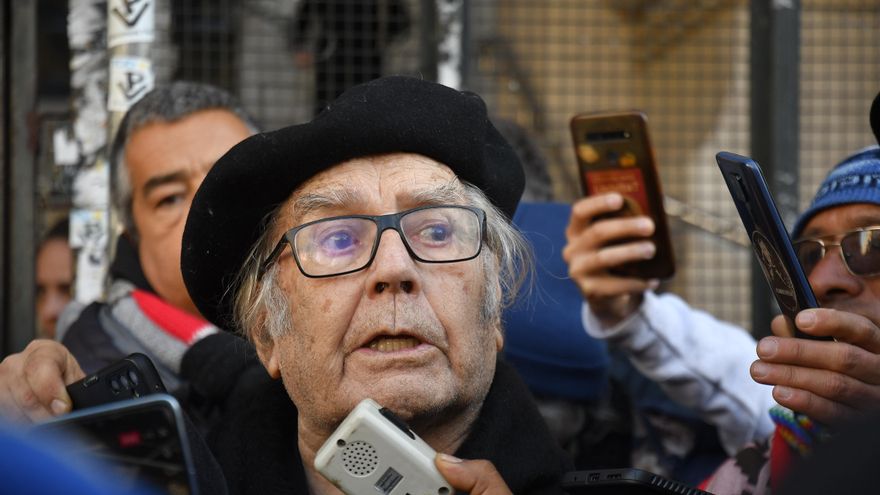 Pérez Esquivel denunció "maltrato" del Gobierno porteño al Tercer Malón de la Paz