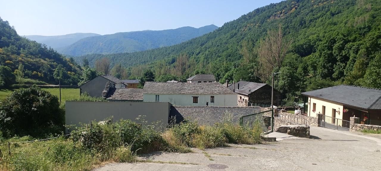 Vista del valle de Sosas desde el barrio de arriba hacia el sur