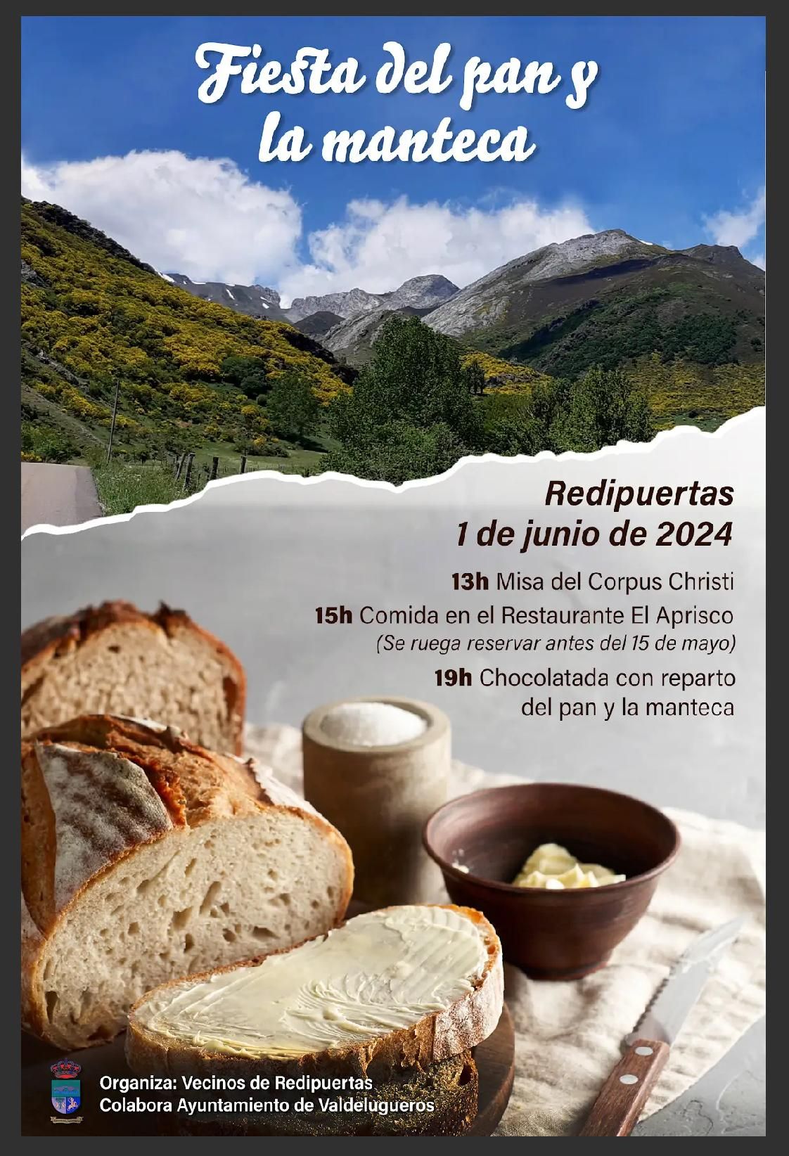 Fiesta del pan y la manteca en Redipuertas.