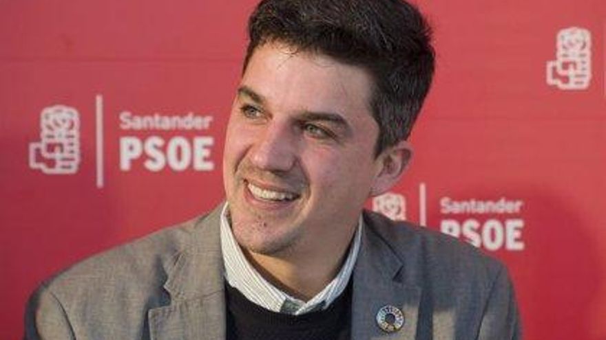 Daniel Fernández, candidato del PSOE en Santander.