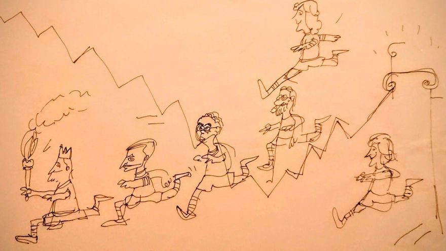 Original de Peridis. Cedida por el Museo del Cómic de El Provencio.