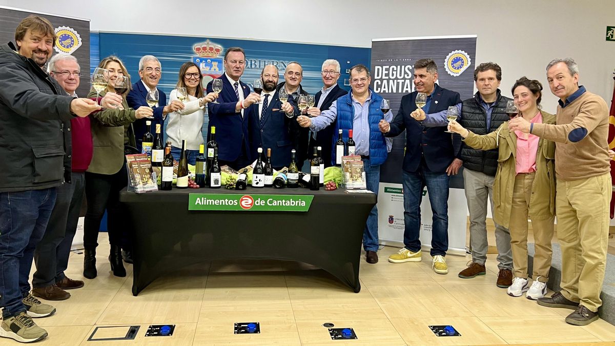 Presentación de la campaña de promoción de vinos con sello de calidad IGP de Cantabria