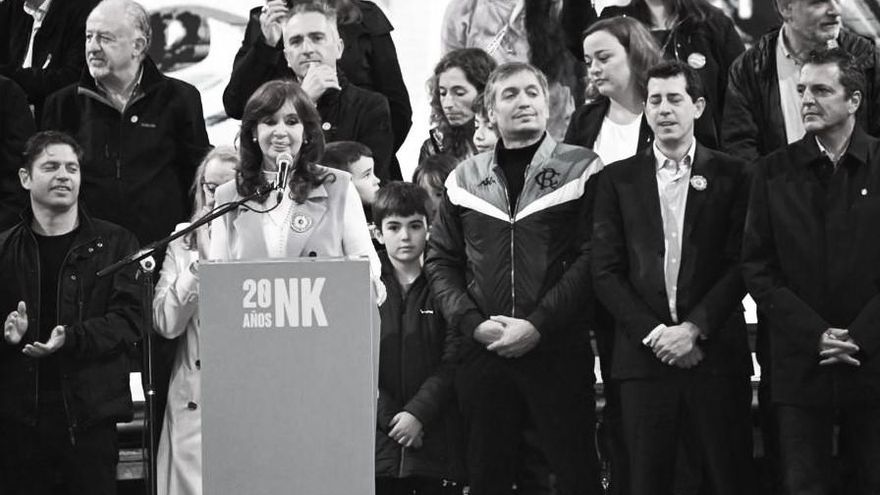 El GPS de Cristina y el PJ, sostener a Massa y blindar a Kicillof