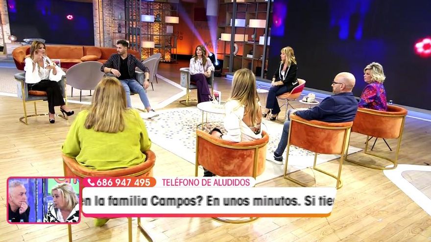 El plató de 'Viva la vida'