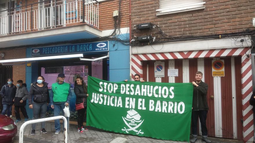 El goteo de desahucios continúa en Madrid pese al escudo social