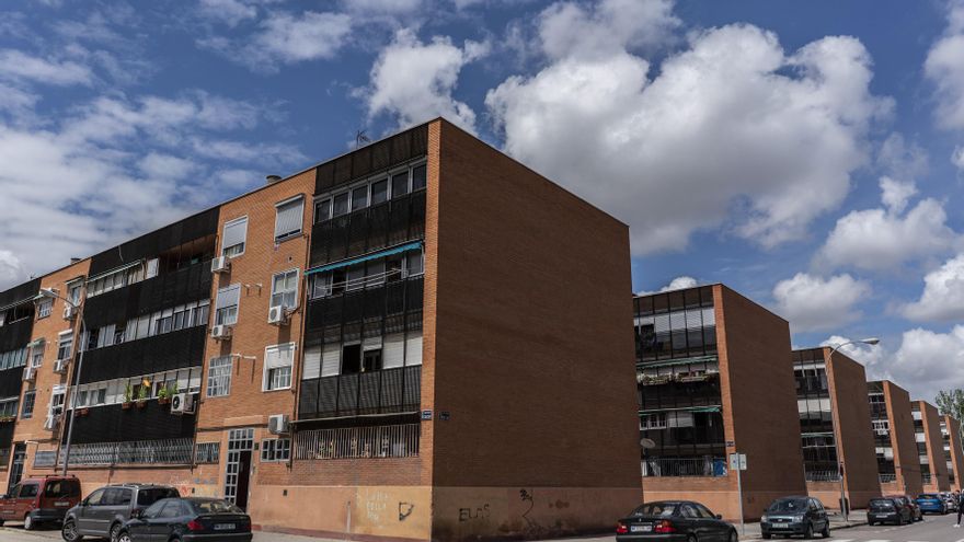 Edificios del barrio de Orcasur.