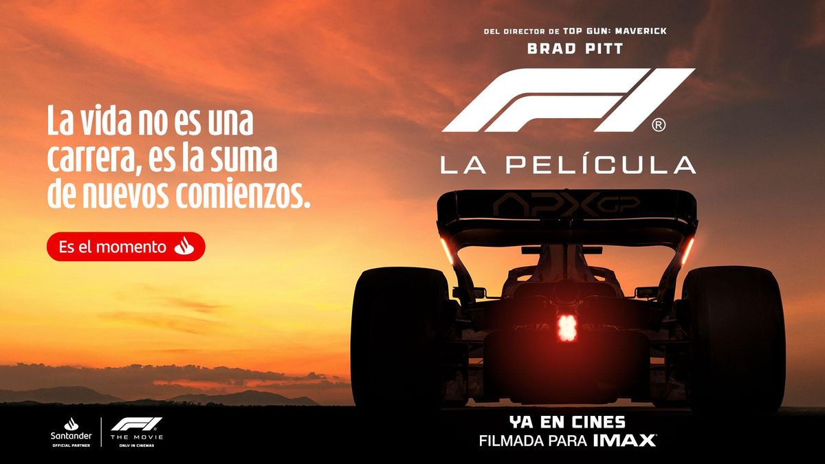 Cartel de 'F1 La película'