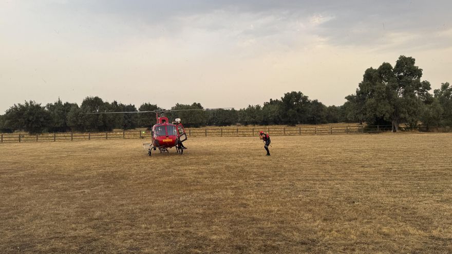 Rescatadas 19 personas que cayeron de varios kayak en el embalse del Atazar (Madrid)