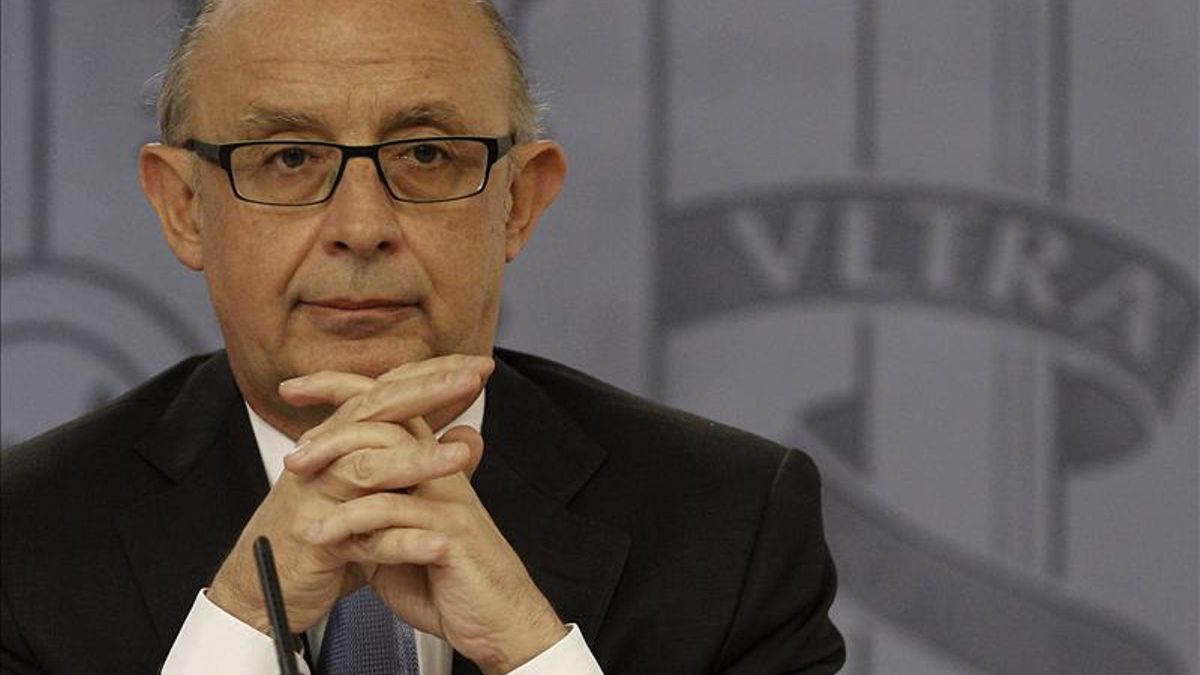 El ministro de Hacienda, Cristóbal Montoro