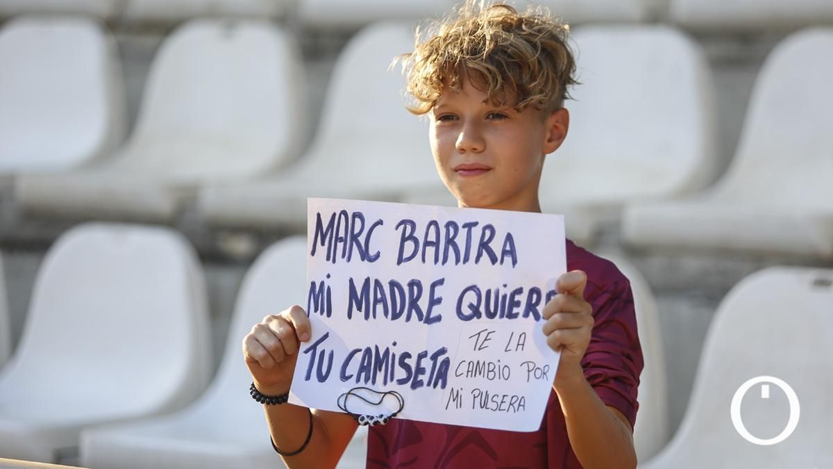 Grada Blanquiverde del Córdoba CF - Real Betis