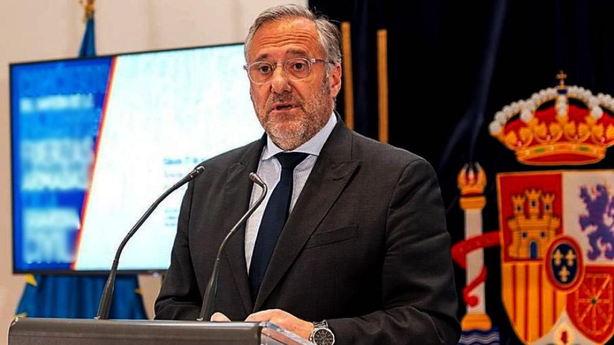 El presidente de las Cortes de Castilla y León, el leonés de Vox Carlos Pollán.