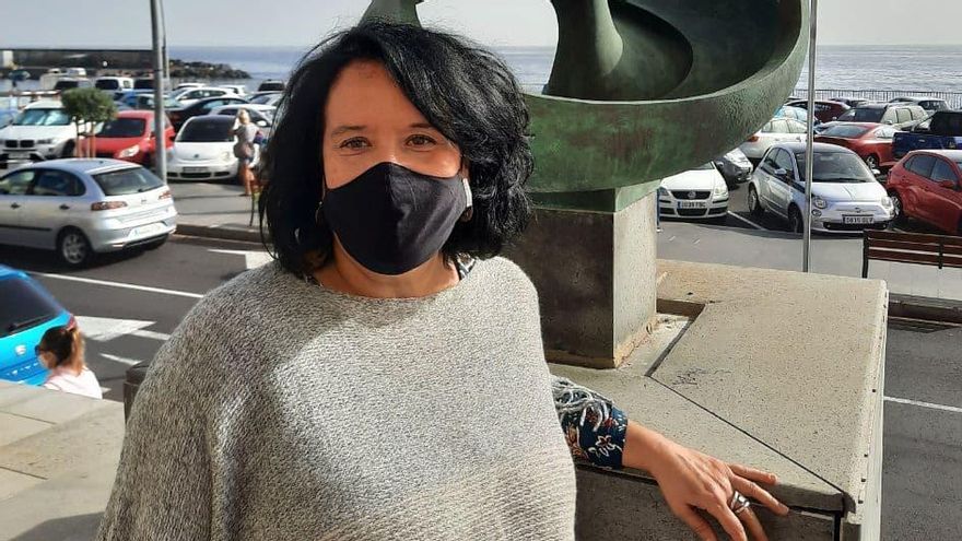 Mayca Coello, portavoz de la Comisión Permanente Canaria de Sí se puede Canarias.