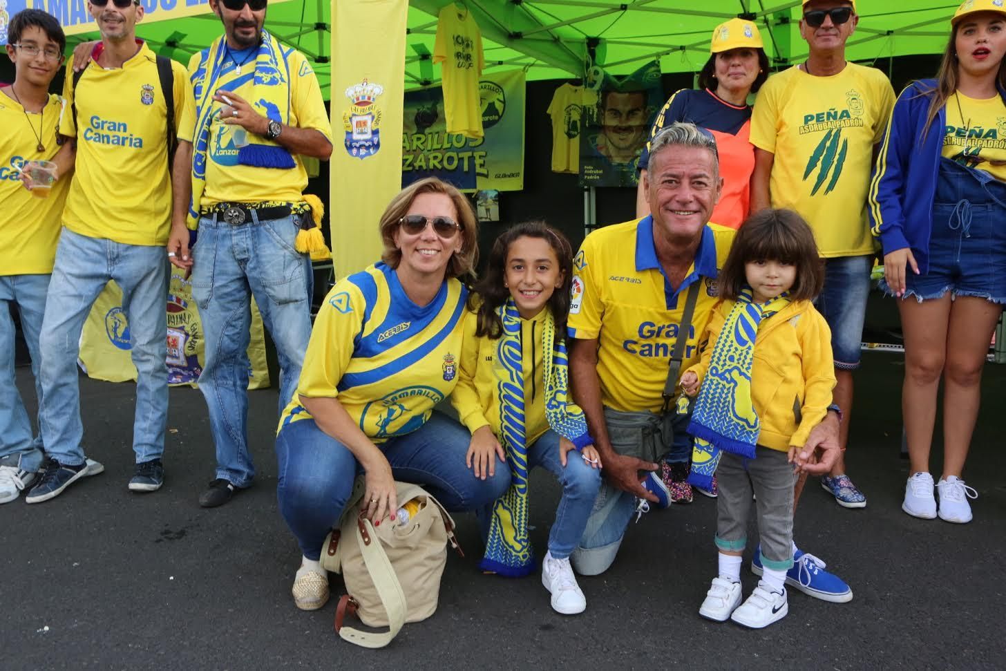 'Fan zone' de la UD Las Palmas. (ALEJANDRO RAMOS)