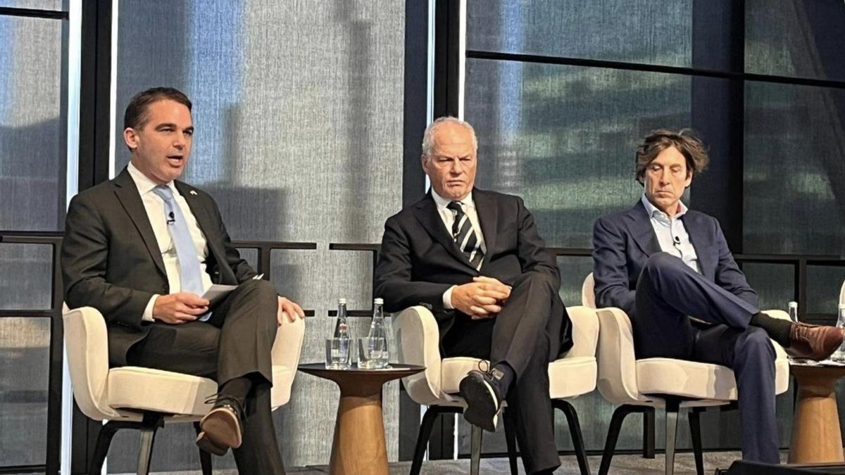 Daniel Sielecki y Leandro Sigman representaron a la industria farmacéutica argentina en Nueva York, en marzo, en el evento Argentina Week que organizó el Gobierno.