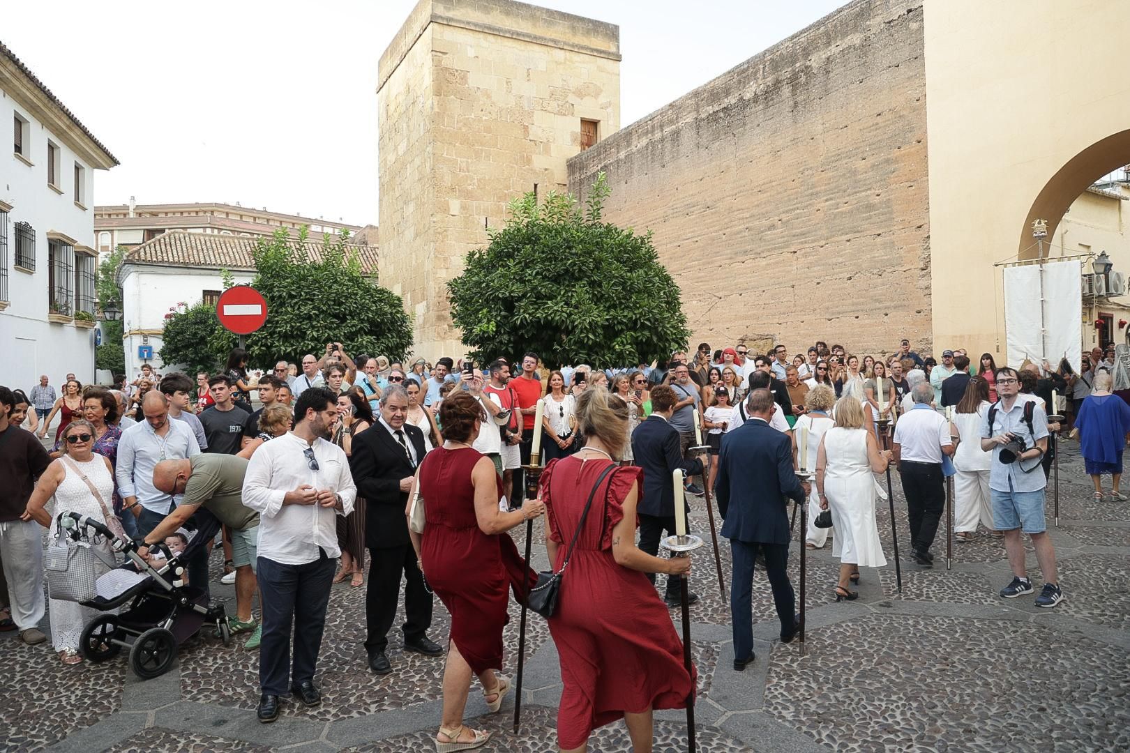 La procesión de la Virgen del Tránsito de Córdoba, en imágenes