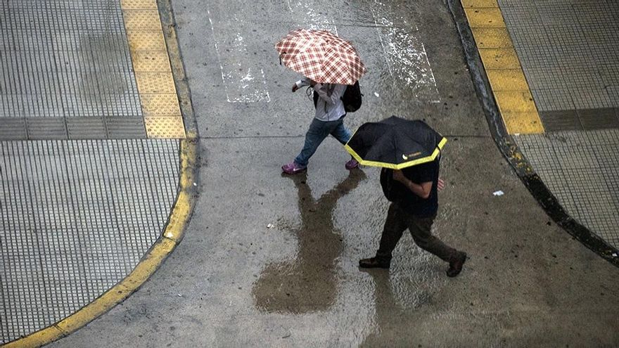 Nochebuena con alerta amarilla por tormentas en el norte y centro del país