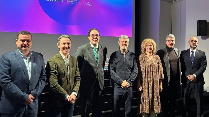 Presentación del Umbra Ligth Festival de Vitoria.