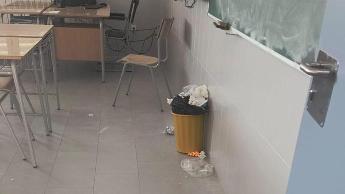 Falta de limpieza en el CPI Parque Venecia