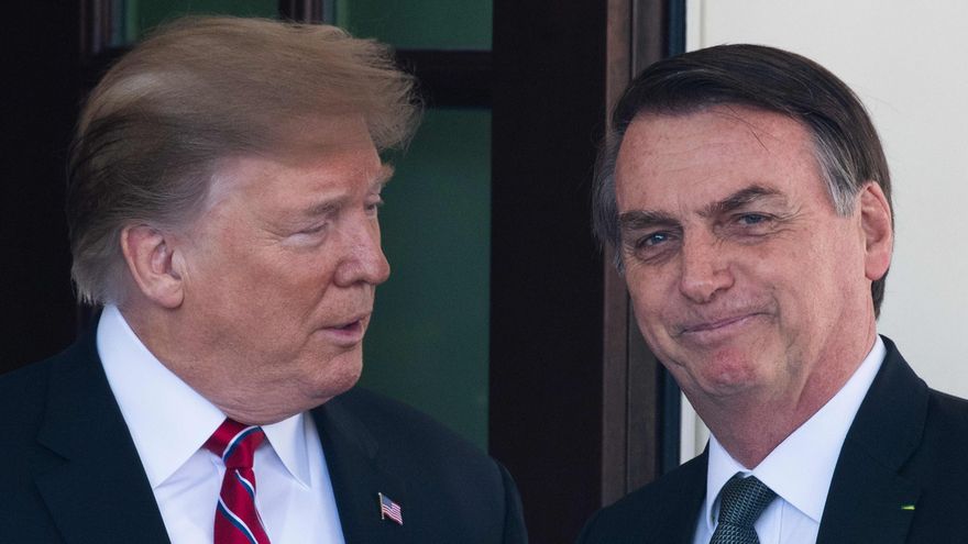 Donald Trump llamó a votar por Bolsonaro en Brasil: "Es un hombre maravilloso"