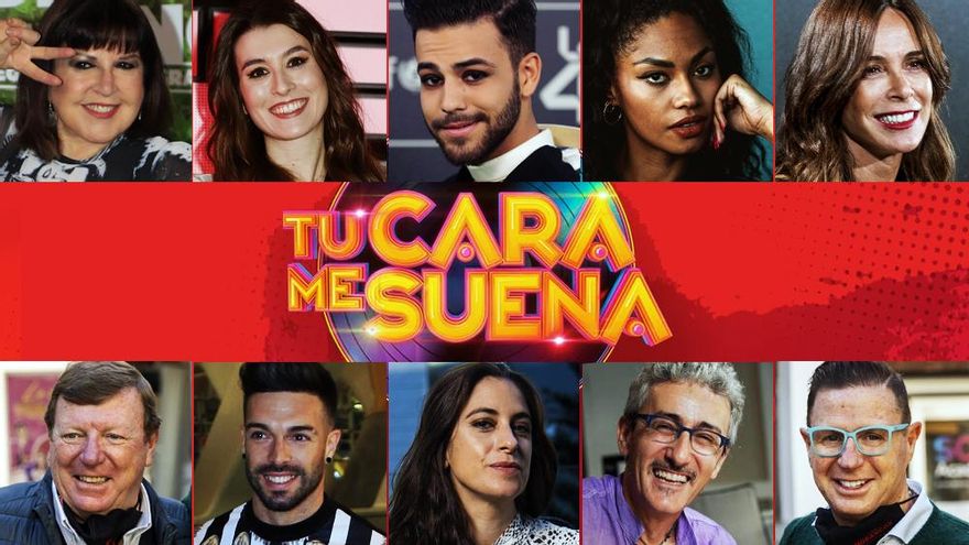 'Tu cara me suena 9': sus 10 concursantes oficiales para su estreno en Antena 3 este 2021