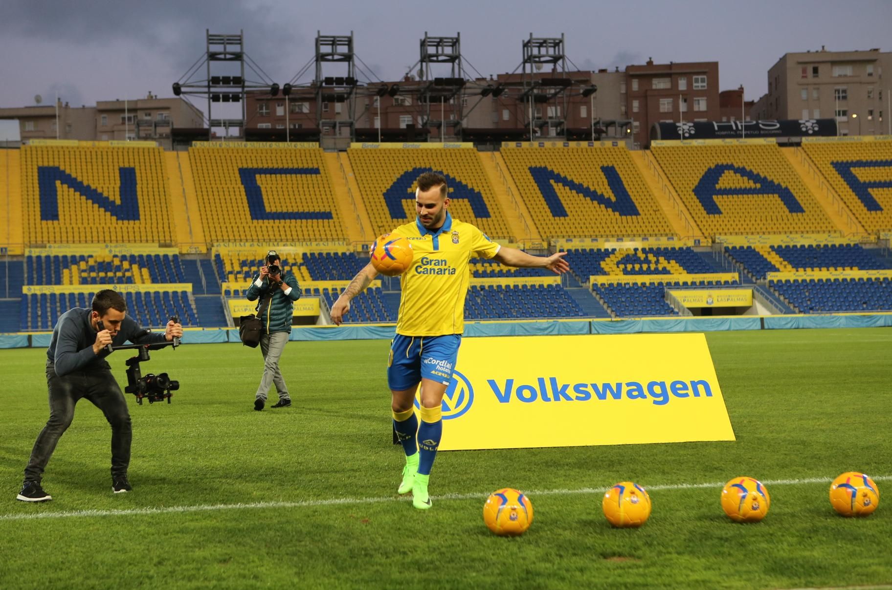 Presentación oficial de Jesé. Alejandro Ramos.