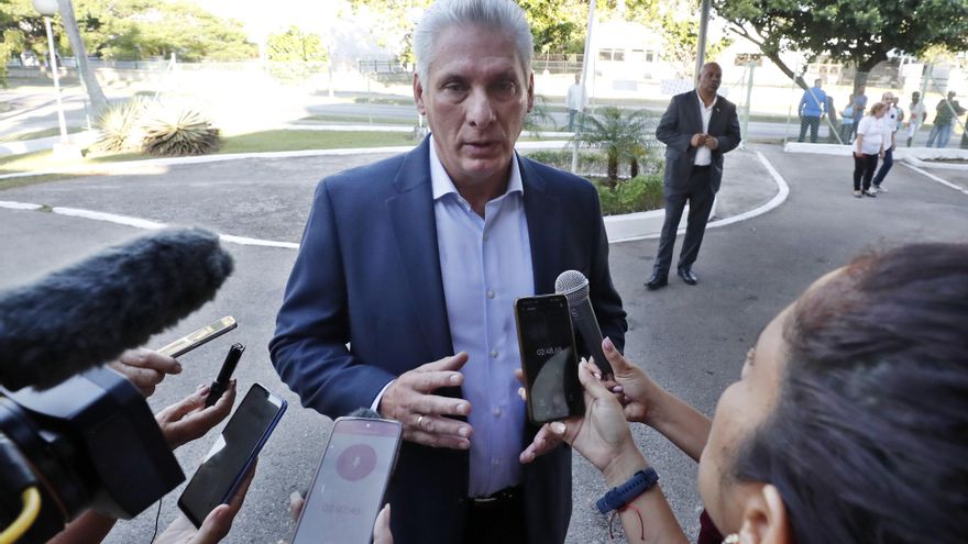 Díaz-Canel reconoce una migración "incrementada" por "máxima presión" de EE.UU.