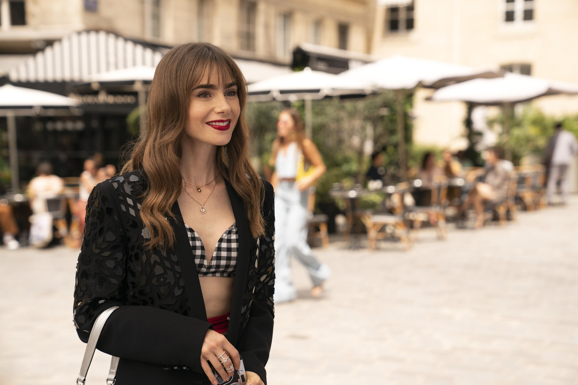 Lily Collins, en la tercera temporada de 'Emily in Paris'
