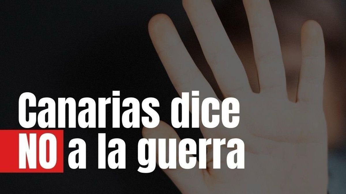 Seis formaciones de izquierda en Canarias se suman al "no a la guerra" y cargan contra el "imperialismo" de EEUU