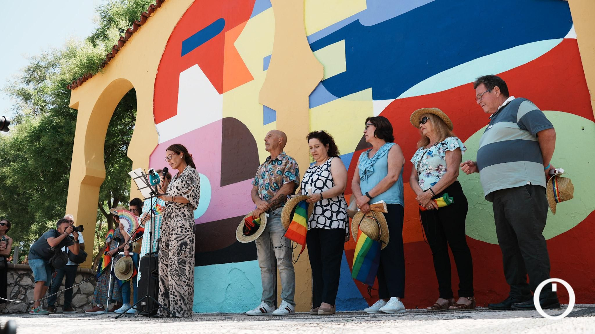 Inauguración graffiti-mural "Respeto"