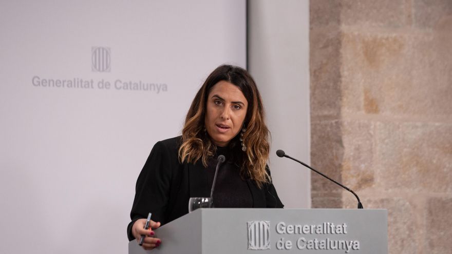La portavoz del Govern, Patrícia Plaja.